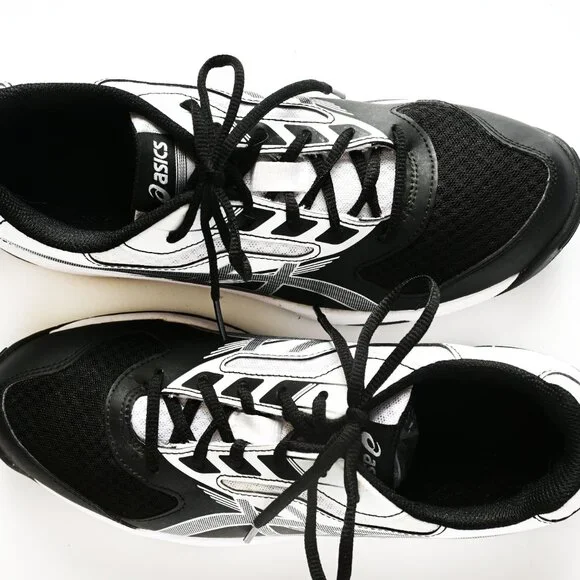 ASICS Gel 2 Trainers/ Sneakers in Black & White, Size 9.5 - Picture 12 of 12